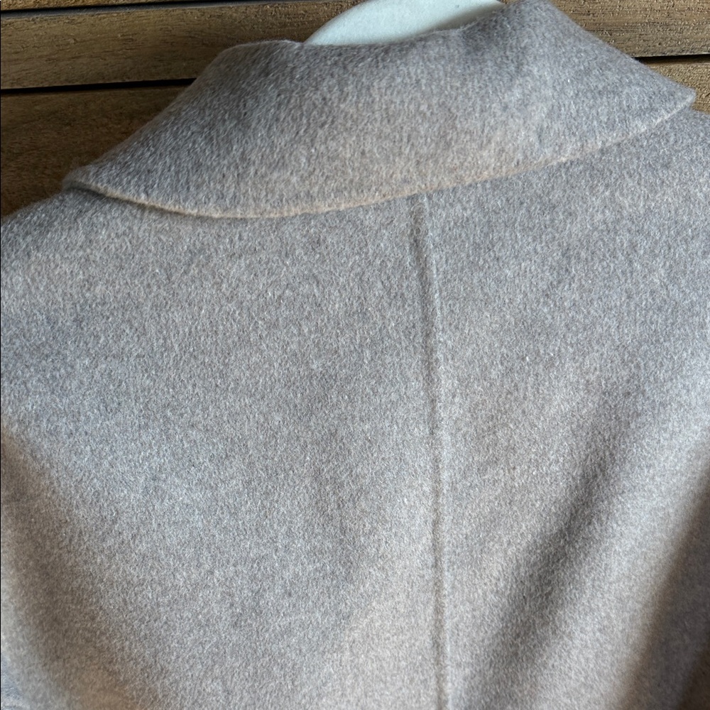 Zara Taupe Wool Blend Jacket - Picture 6 of 8